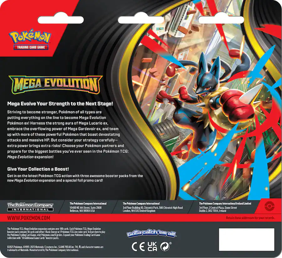 (Sealed) Mega Evolution - 3-Pack Blister Set of Two (Golduck & Psyduck)