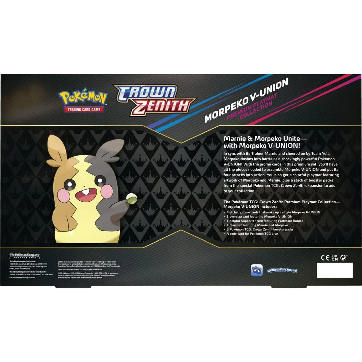 (LRP) Morpeko V-UNION Playmat Premium Collection