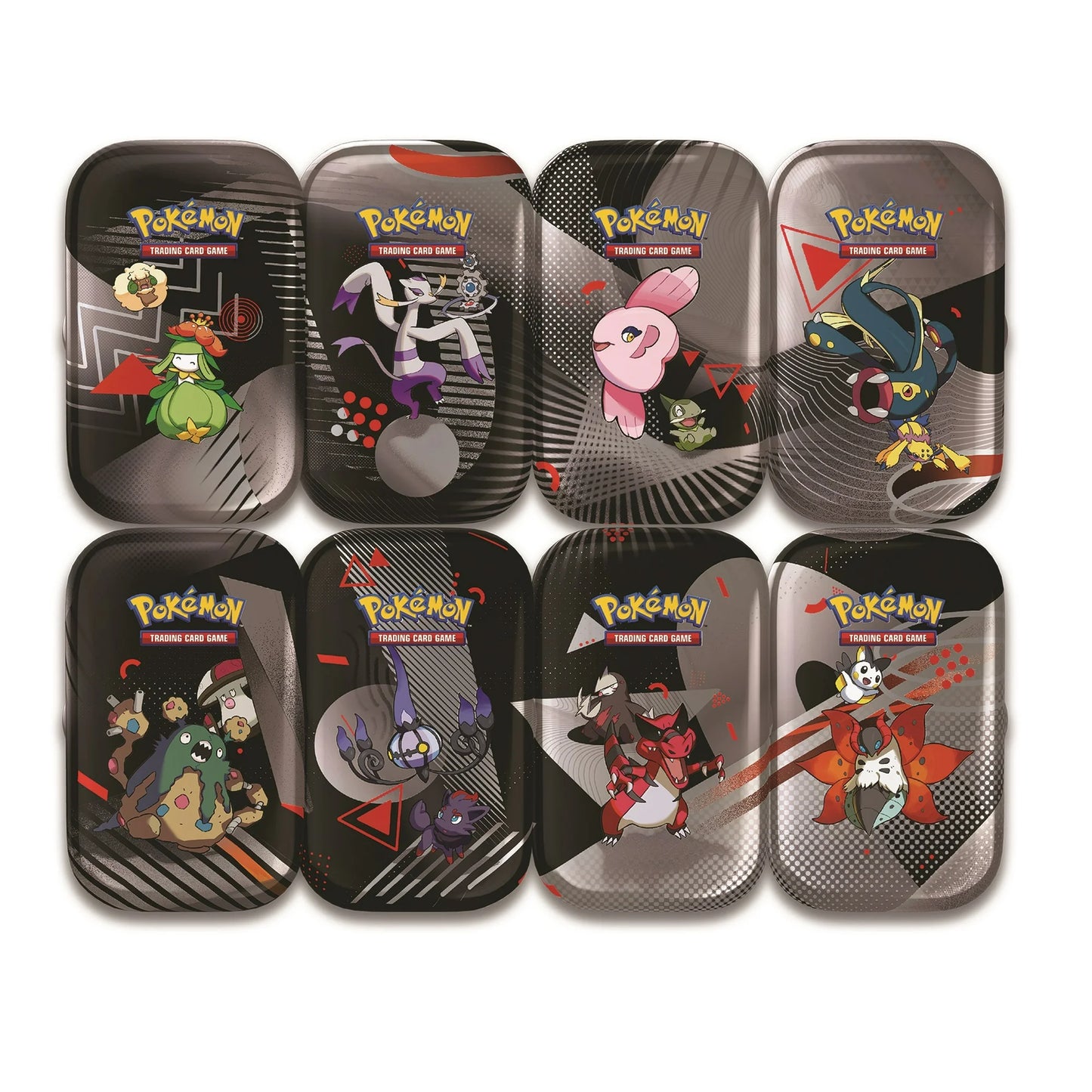 (Sealed) Unova Mini Tin Display (Set of 8)