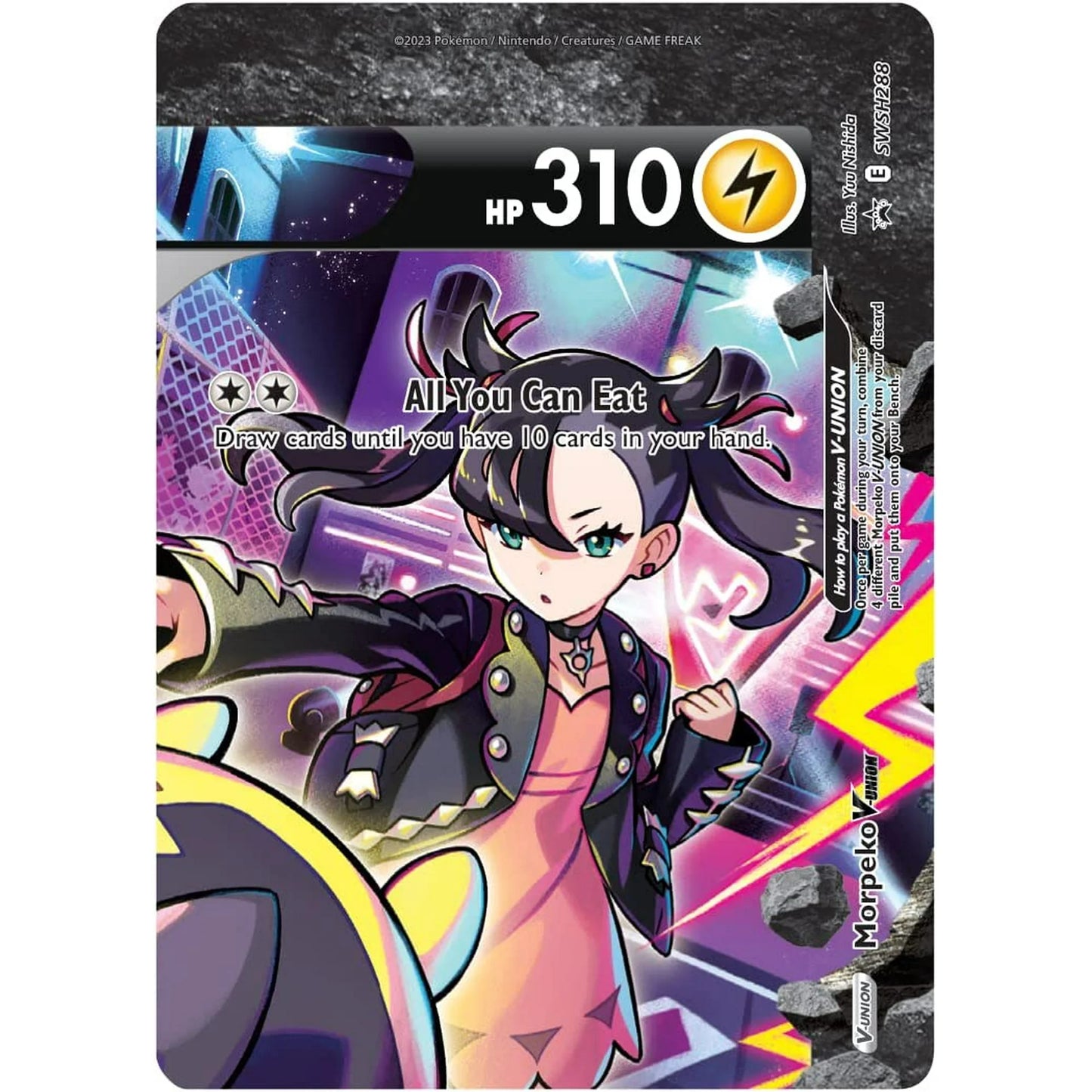 (LRP) Morpeko V-UNION Playmat Premium Collection