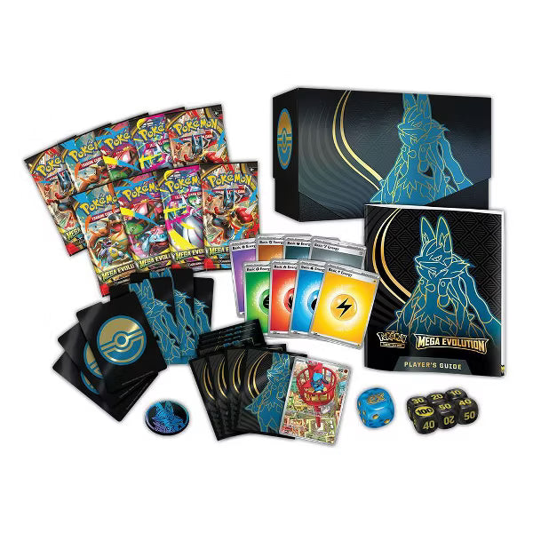 (Sealed) Mega Evolution (Mega Lucario) - Elite Trainer Box