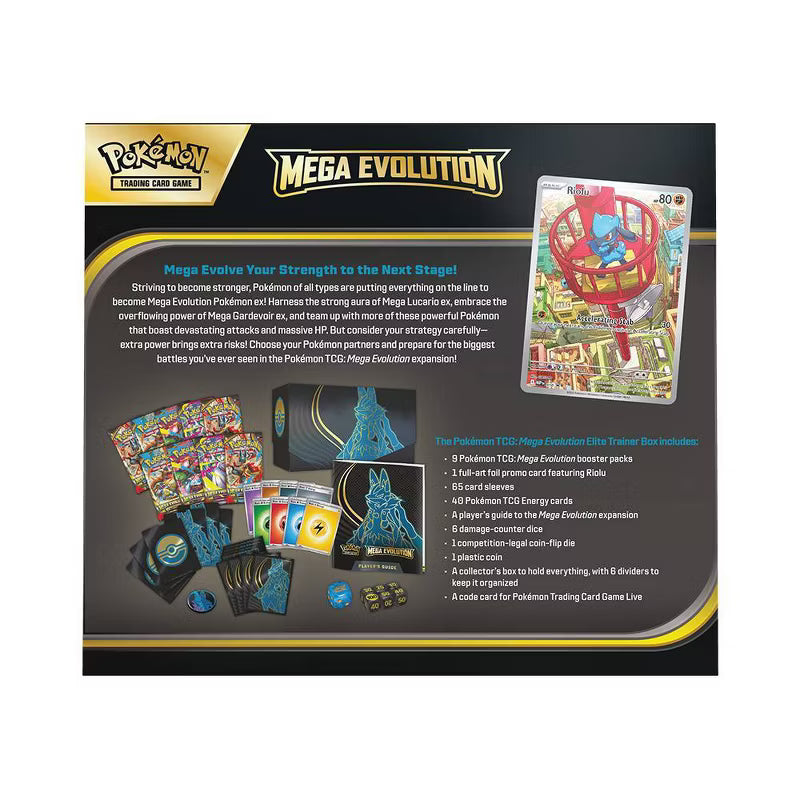 (Sealed) Mega Evolution (Mega Gardevoir) - Elite Trainer Box
