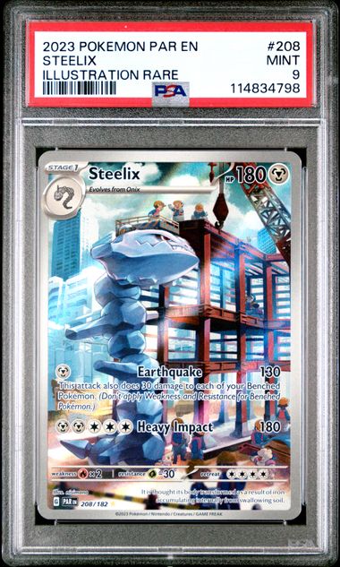 PSA Mint 9 - Steelix - Illustration Rare