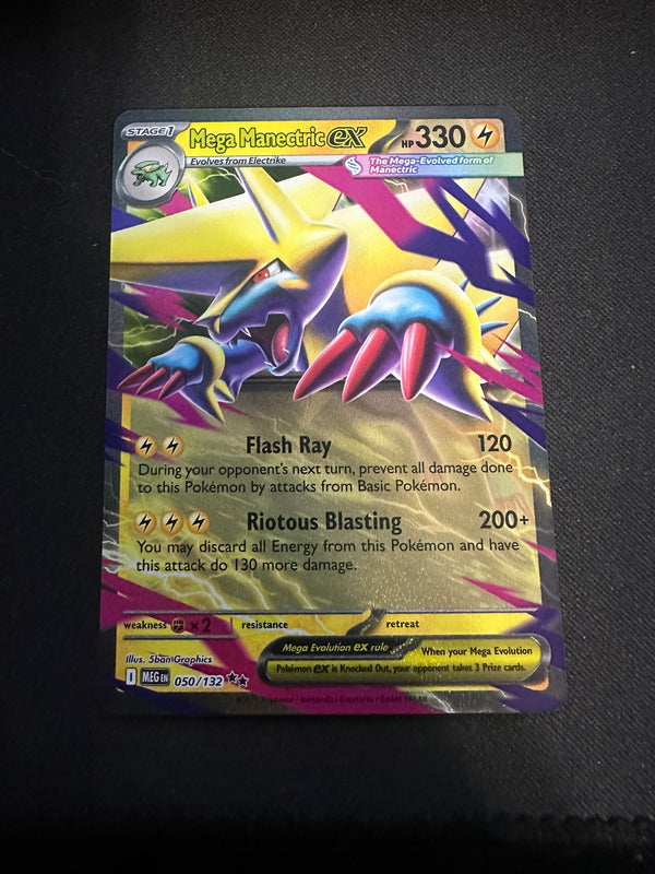 Mega Manectric ex - 050/132 - ME01: Mega Evolution (MEG)