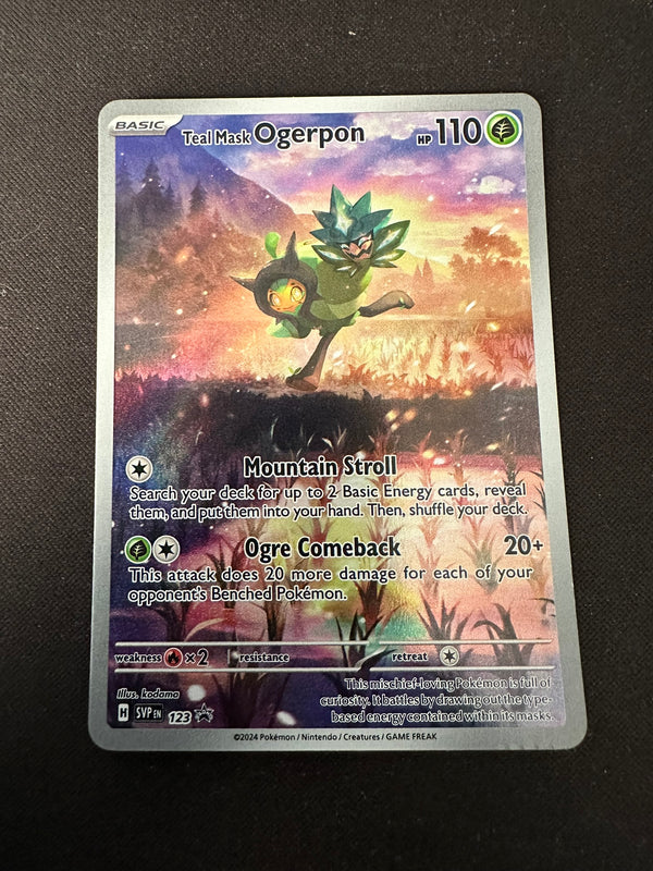 Teal Mask Ogerpon - 123 - SV: Scarlet & Violet Promo Cards (SVP)
