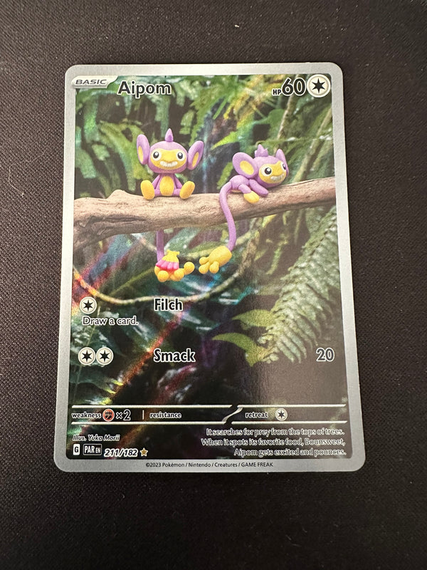 Aipom - 211/182 - SV04: Paradox Rift (PAR)