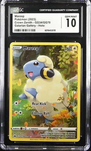 CGC GEM MINT 10 - Mareep - Galarian Gallery