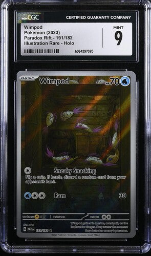 CGC Mint 9 - Wimpod - Illustration Rare