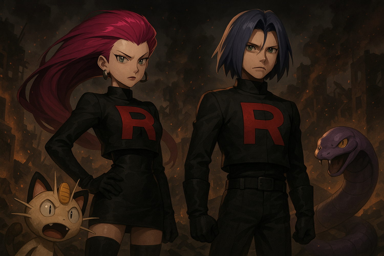 Destined Rivals - Team Rocket