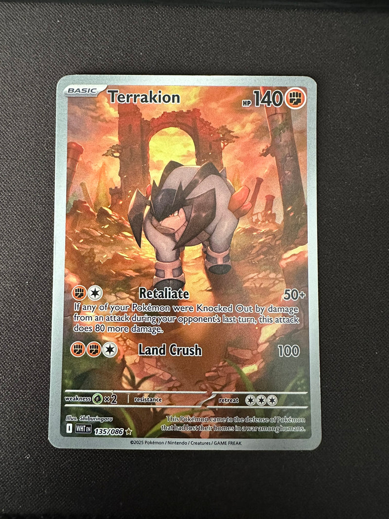 Terrakion - 135/086 - SV: White Flare (WHT)