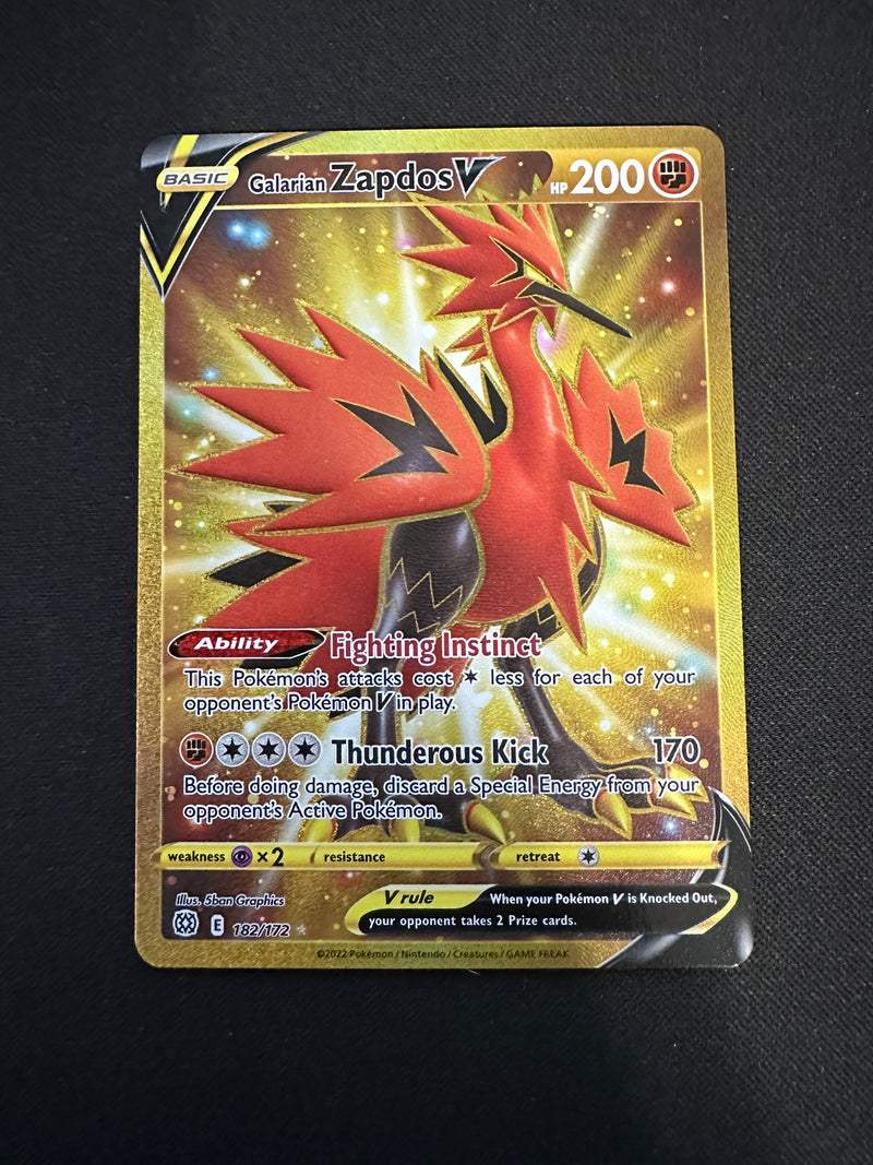 Galarian Zapdos V (Secret) - SWSH09: Brilliant Stars (SWSH09)