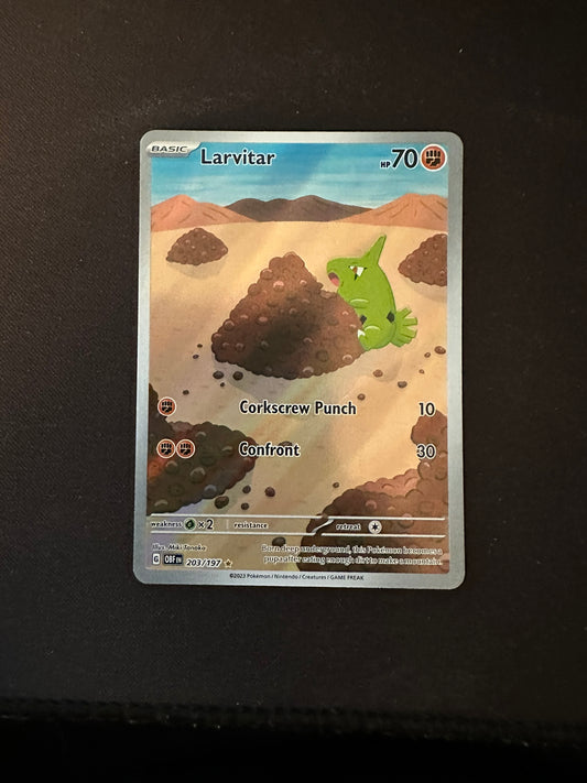 Larvitar - 203/197 - SV03: Obsidian Flames (OBF)
