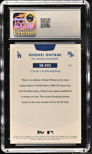 CGC Mint 9 - Shohei Ohtani #50